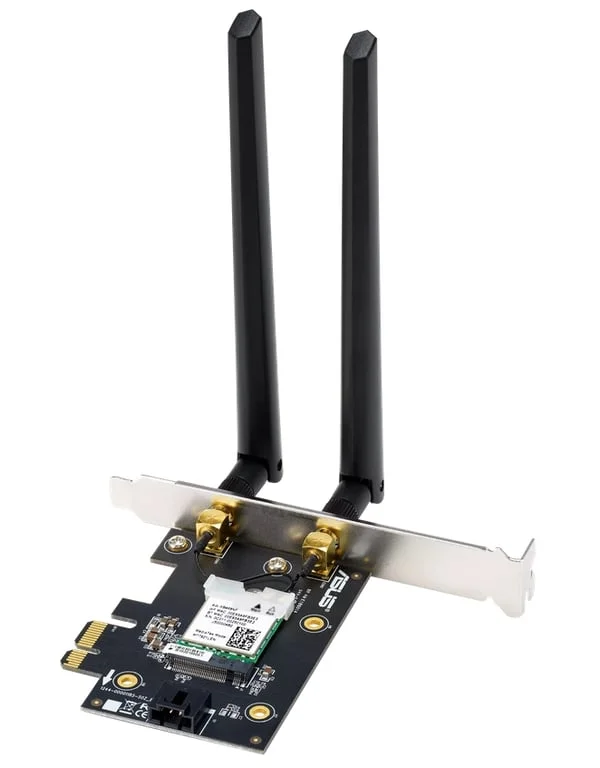 Мрежов адаптер ASUS PCE-AX1800 Dual-Band, Bluetooth 5.2, WiFi 6