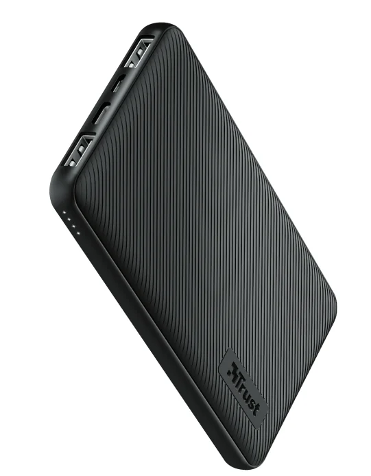Външна батерия TRUST Primo Fast Ultra-thin 10000 mAh Черен
