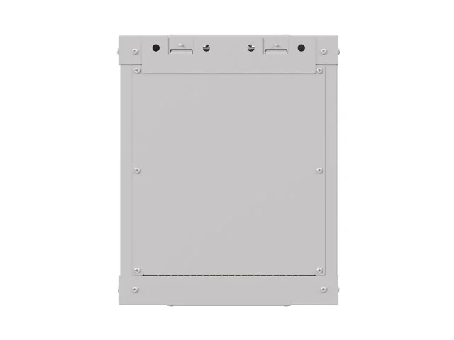 Lanberg rack cabinet 10" wall-mount 6U/300x300 (flat pack) with glass door grey
