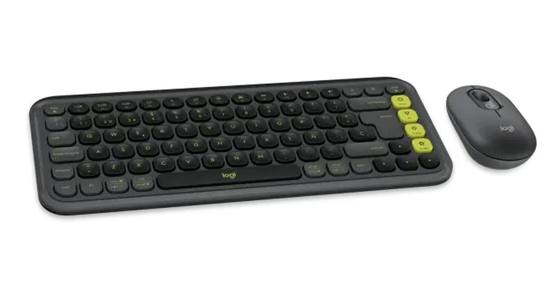 Комплект клавиатура и мишка Logitech Pop Icon Combo Graphite Bluetooth US English