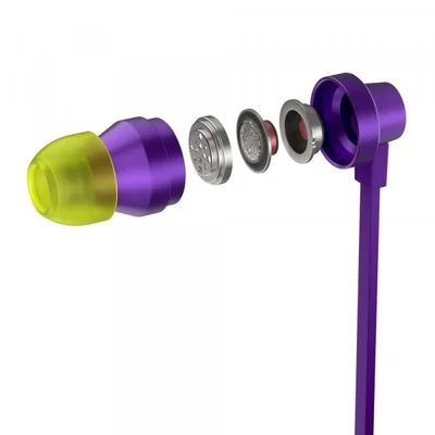 Logitech G333 Gaming Headphones, Cable Management, Custom-length Cable, Dual Dynamic Drivers, Purple