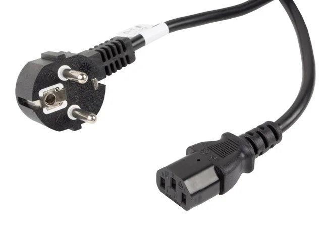 Захранващ кабел Lanberg CEE 7/7 към IEC 320 C13 10m VDE, черен