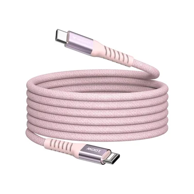 USB-C кабел Verbatim Sync & Charge 100W магнитен 1.2 m - розов