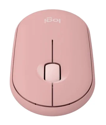 LOGITECH M350S Pebble 2 Bluetooth Mouse - TONAL ROSE