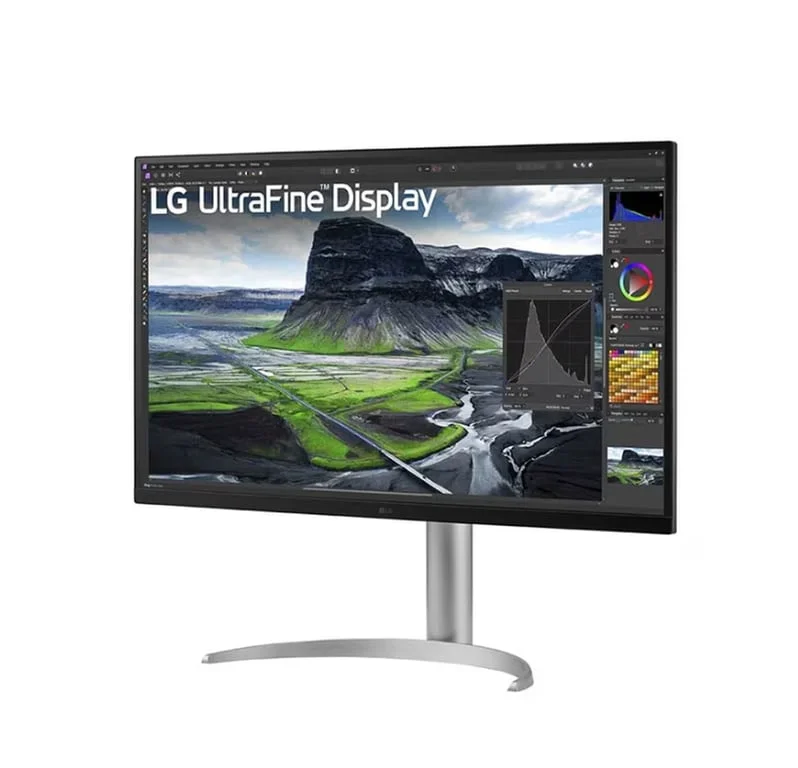 Монитор LG 32UQ850V-W 31.5" IPS 4K UHD 5ms 400cd/m2 FreeSync HDR10 DCI-P3 98% USB-C USB хъб DisplayPort регулиране на височина говорители черен