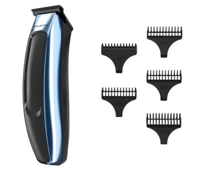 Тример за детайли Rowenta TN1851E0 Barber Experience, Li-Ion батерия, 90 минути работа, черен