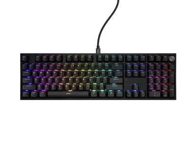 Гейминг клавиатура Genesis Thor 404 Black RGB Gateron Yellow Pro, US Layout