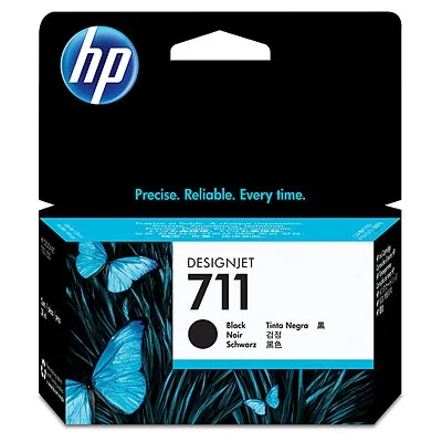 Мастило HP 711 CZ129A черно 38ml за DesignJet