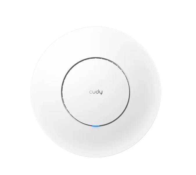 Cudy AP1300 Wi-Fi Gigabit Access Point AC1200 Dual Band Ceiling Mount Access Point, 867Mbps at 5GHz + 300Mbps at 2.4GHz, 1 x GbE RJ45 Port, Support 12V DC or 802.3af PoE or Passive PoE, 12V DC adapter included