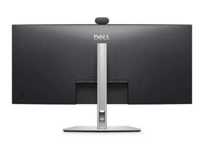 Dell P3426WEV, 34.1"  Curved Webcam Monitor, IPS Anti-Glare, 5ms, 100 Hz, 1500:1, 350 cd/m2, UW-QHD 3440x1440, 99% sRGB, HDMI, Display Port, USB-C Hub, RJ45, Webcam, KVM Switch, PD 90W, Height Adjustable, Pivot, Swivel, Tilt, Black