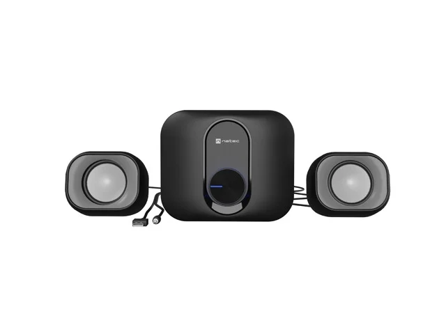 Тонколони NATEC Pug 2.1, 11 W, Черни