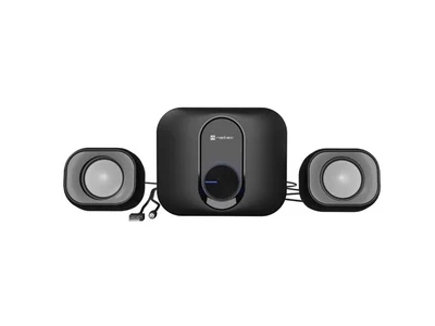 Тонколони NATEC Pug 2.1, 11 W, Черни