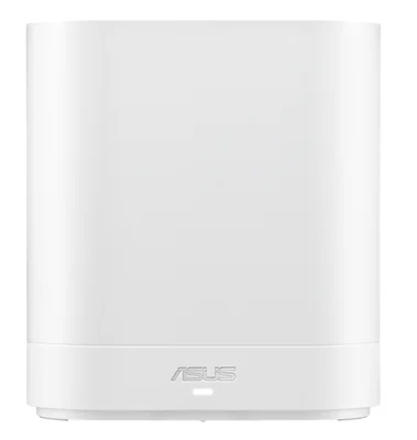 Asus Business Mesh WiFi system, ExpertWiFi EBM68 1PK, AX7800, Tri-Band, Quad-Core 1.7GHz CPU, 256MB/1GB Flash/RAM, 2.5G port, OFDMA, Beamforming, 8 SSIDs, customize guest portal, Commercial-Grade Network Security & VPN, wall mounting, White