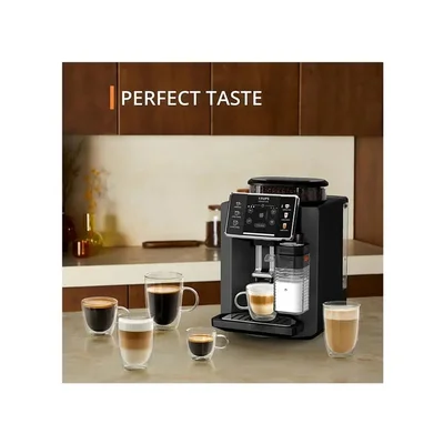 Кафемашина KRUPS EA912HF0 автоматична, 15 bar, 1450 W, 1.7 л, черна