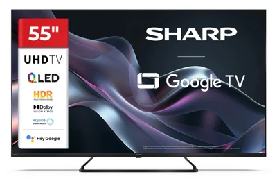 Телевизор Sharp 55HP6265E 55" QLED 4K UHD Google TV