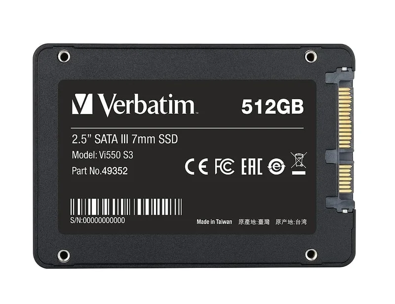 Verbatim Vi550 S3 2.5" SATA III 7mm SSD 512GB