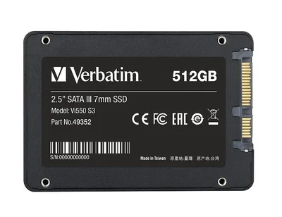 Verbatim Vi550 S3 2.5" SATA III 7mm SSD 512GB