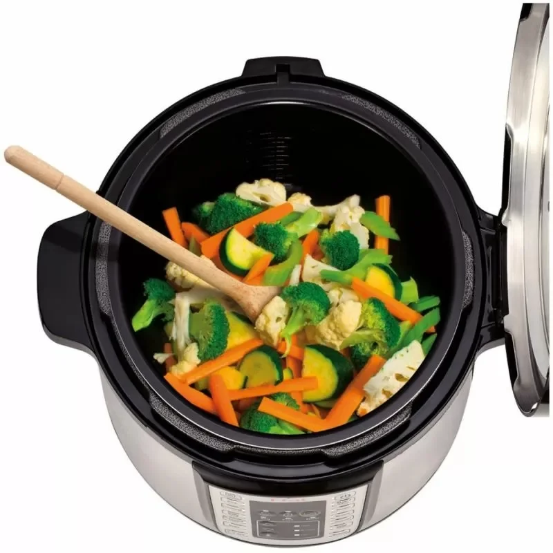 Мултикукър Tefal CY505EE0 6л, 1200W, с 25 автоматични програми, сребрист