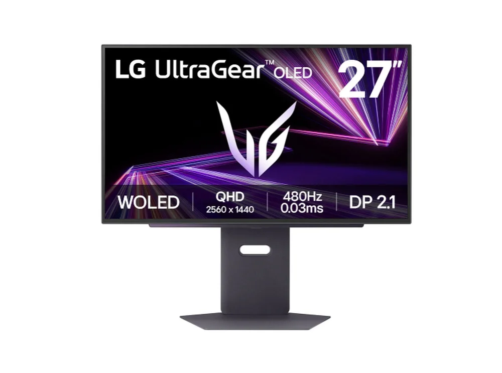 Монитор LG UltraGear 27GX790A-B 26.5" OLED QHD 2560x1440 480Hz 0.03ms HDR10 AMD FreeSync Premium Pro G-SYNC Pivot Черен