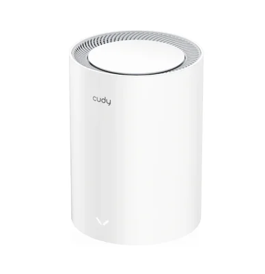 Cudy M3000 (1-Pack) AX3000 Wi-Fi 6 Mesh 2.5G Solution Dual-Band 2402Mbps at 5GHz + 574Mbps at 2.4GHz