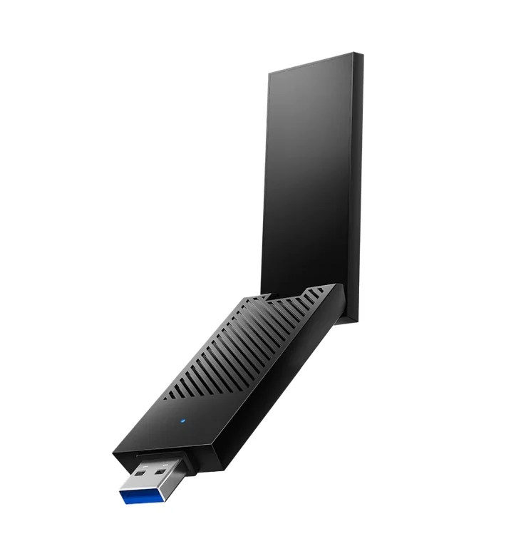 Безжичен адаптер CUDY – WU6500, Tri-Band Wi-Fi 7 BE6500, USB 3.0