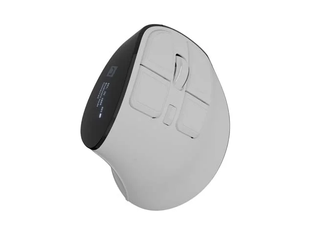 Мишка NATEC Euphonie Vertical PRO Wireless, Bluetooth 5.0, 4000 DPI, програмируема, бяла