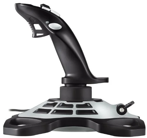 Logitech G Extreme 3D Pro Joystick, Twist Rudder Control, 12 Programmable Buttons, 8-Way Hat Switch