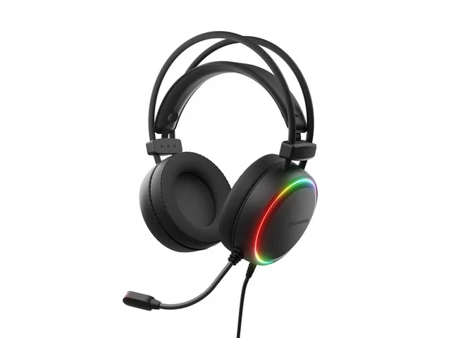 Геймърски слушалки Genesis Neon 613 G2 с микрофон, RGB подсветка, черни