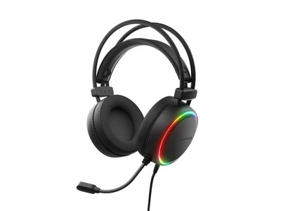 Геймърски слушалки Genesis Neon 613 G2 с микрофон, RGB подсветка, черни