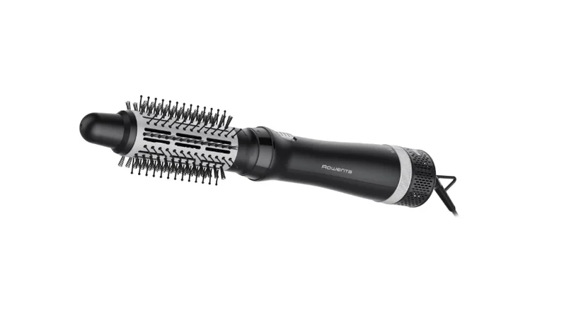 Електрическа четка за коса Rowenta CF6320F0 Express Style, 900W, керамично покритие, 3 приставки, йонизираща функция, черен
