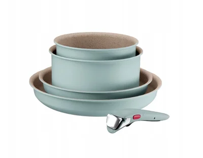 Комплект съдове за готвене Tefal – L8049502 Ingenio Harmony, 5 части, алуминий, подвижна дръжка