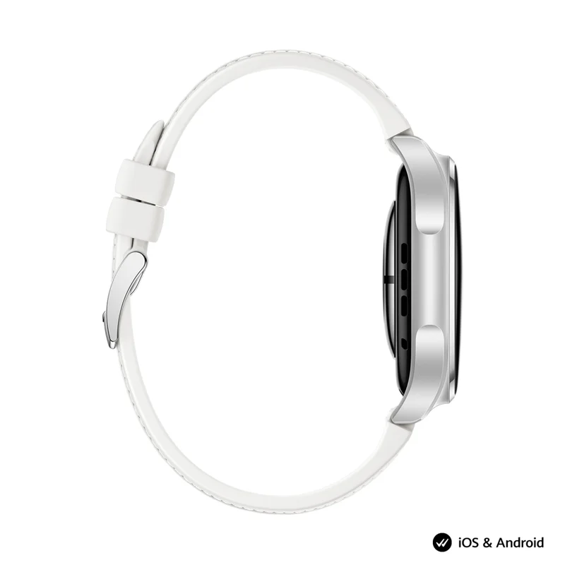 Смарт часовник HUAWEI – Watch 6 Leib-L19L, 1.38" LTPO OLED, 2GB RAM, 64GB, LTE, бял с каишка, комплект с FreeBuds 7i White