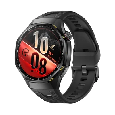 Смарт часовник HUAWEI Watch GT 7 Pro Atum-B49F, 1.47" дисплей, черна каишка + True Wireless слушалки Huawei Freebuds SE 4 ANC, бели