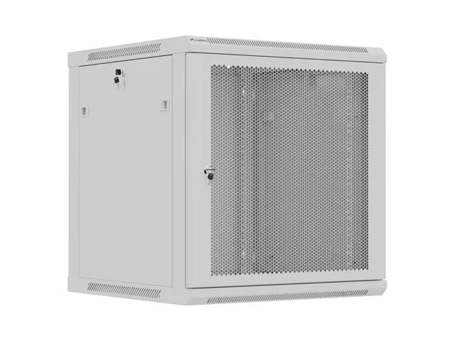 Lanberg rack cabinet 19" wall-mount 12U / 600x600 for self-assembly (flat pack), grey