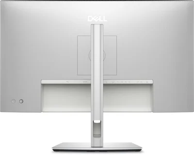 Монитор Dell UltraSharp U2725QE 27" IPS 4K UHD 120Hz, 5ms, 3000:1, 450cd/m2, DCI-P3 99%, HDR, Thunderbolt хъб, Power Delivery 140W, RJ45, регулируема височина, Pivot, Swivel, Tilt, сив