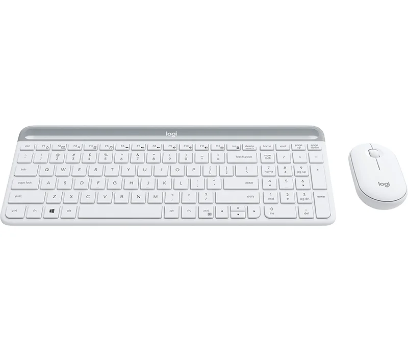 LOGITECH MK470 Slim Wireless Combo - OFF-WHITE - US INT'L