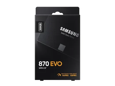 SSD диск Samsung 870 EVO 500GB 2.5" SATA, MZ-77E500B/EU