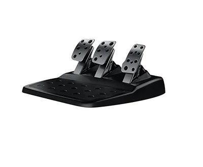 Logitech G29 Driving Force Racing Wheel, PlayStation 4, PlayStation 3, PC, 900° Rotation, Dual Motor Force Feedback, Adjustable Pedals, Leather