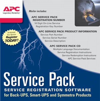 APC Service Pack 3 Year Warranty Extension (for new product purchases)