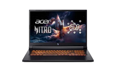 Acer Nitro V17, NG-ANV17-41-R14D, AMD Ryzen R7 260 ( up to 5.1GHz, 16MB), 17.3" FHD(1920x1080)IPS 144Hz, 1*16GB DDR5 (1 slot free), 1024GB PCIe NVMe SSD, NVIDIA GeForce RTX 4050 6GB GDDR6, Wi-Fi AX, BT, Win 11 Home, Black