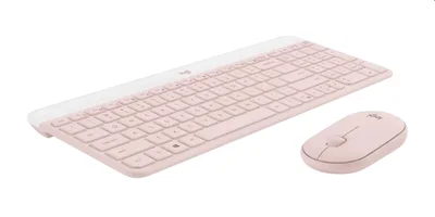 LOGITECH MK470 Slim Combo   - ROSE - US INT'L - 2.4GHZ - INTNL-973