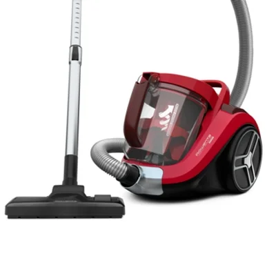 Rowenta RO4853EA COMPACT POWER XXL, RED, 2.5L, 550W, 75dB, parquet - crevice tool - upholstery nozzle