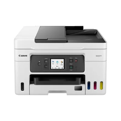 Мастилоструйно многофункционално устройство Canon MAXIFY GX4040, Wi-Fi, Ethernet, бяло/черно