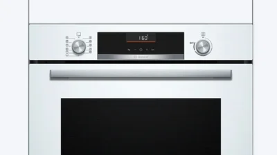 Bosch HBG536EW4, SER6, Oven A+, ecoClean back+Hydro, 8 HM, AutoPilot 10, 1 lvl rail,  SoftClose&SoftOpen, Air Fry tray, White