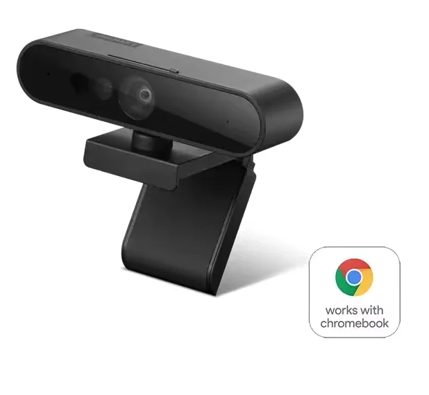 Уеб камера Lenovo Performance FHD 4XC1D66055 Full HD, пан-наклон, стерео микрофони, USB-C, черен