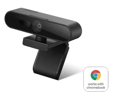 Уеб камера Lenovo Performance FHD 4XC1D66055 Full HD, пан-наклон, стерео микрофони, USB-C, черен