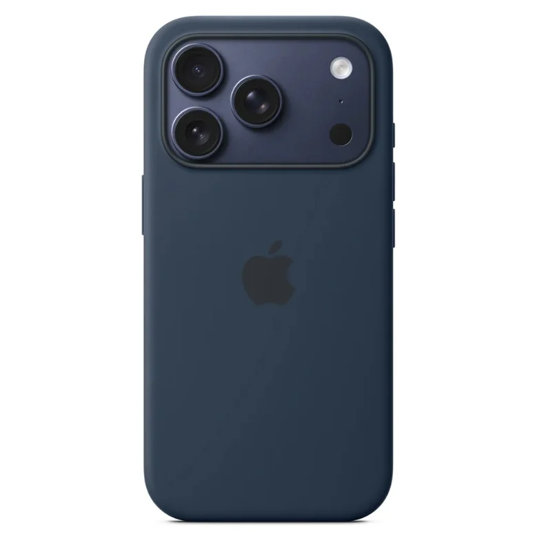 Apple iPhone 17 Pro Silicone Case with MagSafe – Midnight