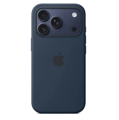 Apple iPhone 17 Pro Silicone Case with MagSafe – Midnight