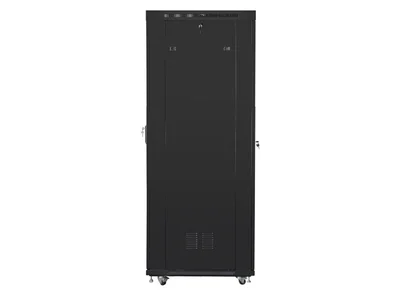 Lanberg rack cabinet 19" free-standing 27U/800x1200 (flat pack) with mesh door lcd black