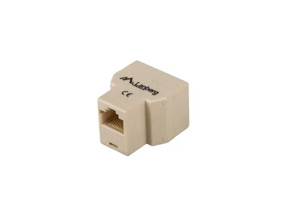 Конектор LANBERG – RJ-45 към 2x RJ-45, инлайн преходник